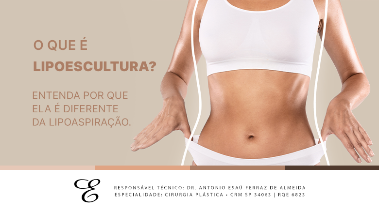 O que é lipoescultura Entenda por que ela é diferente da lipoaspiração